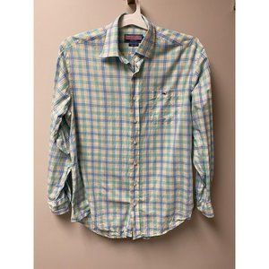 Vineyard Vine's Men's Checked Tucker Shirt Large
